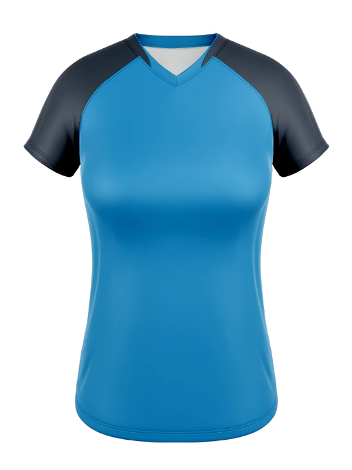 Women's Raglan Split Collar