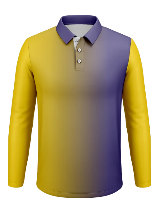 Men's Long Sleeve Polo