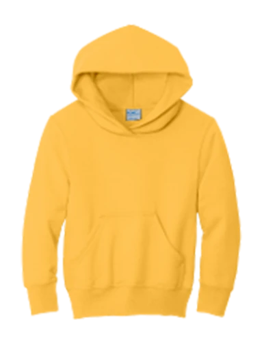 Port & Co Youth Core Fleece Pullover Hooded Sweatshirt