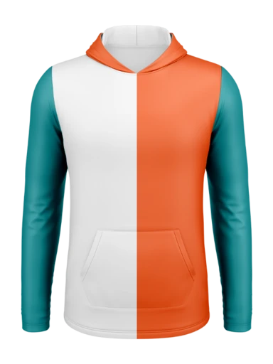 Men's Long Sleeve Hooded Tshirt