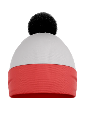 Sublimated Beanie With Pompom