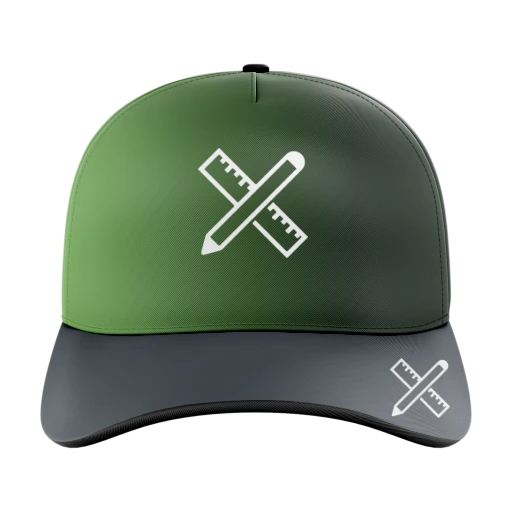 Sublimated 5 Panel Curved Bill Cap