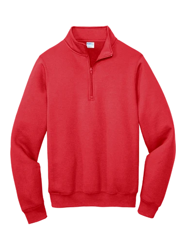 Port & Co Core Fleece 1/4-Zip Pullover Sweatshirt