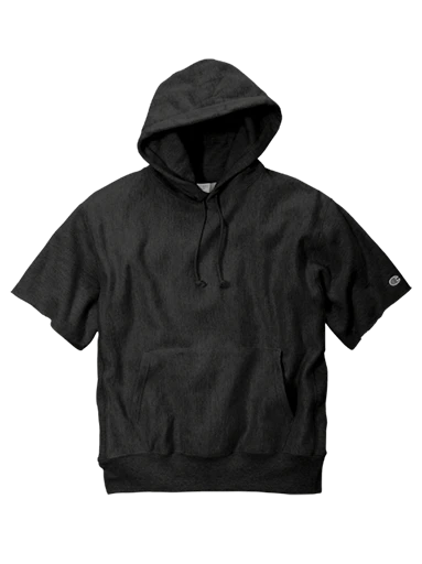 Champion Reverse Weave Short Sleeve Hooded Sweatshirt