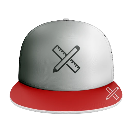 5 Panel Mesh Flat Bill Sublimated Trucker Cap