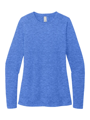 District Women's Perfect Blend CVC Long Sleeve Tee