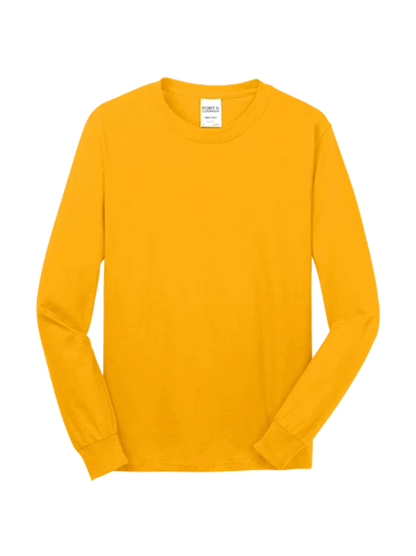Port & Co Long Sleeve Core Cotton Tee